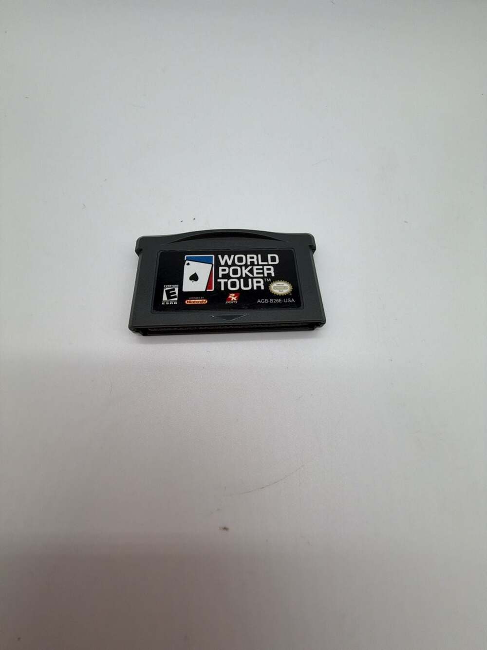 World Poker Tour Game Boy Advance Cartridge ( Tested)